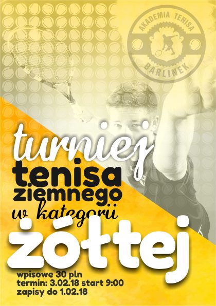 turniej dla dzieci luty 2018 plakat